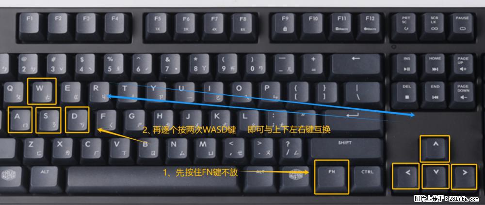 键盘，怎样把wasd键与上下左右方向键互换？ - 生活百科 - 衡水生活社区 - 衡水28生活网 hs.28life.net